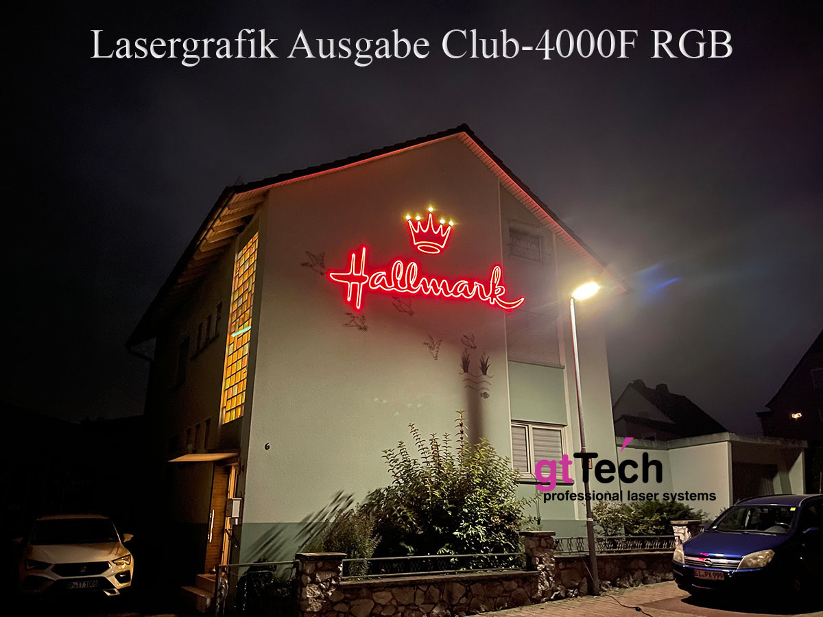 RGB Showlaser Club-F-Serie Ausgabebild