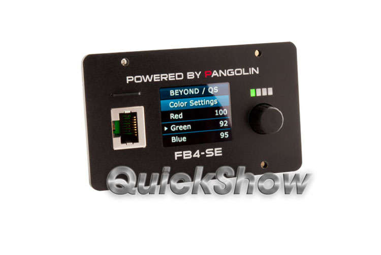 Laserdesigner Pangolin QuickShow 5.5 FB4 Interface