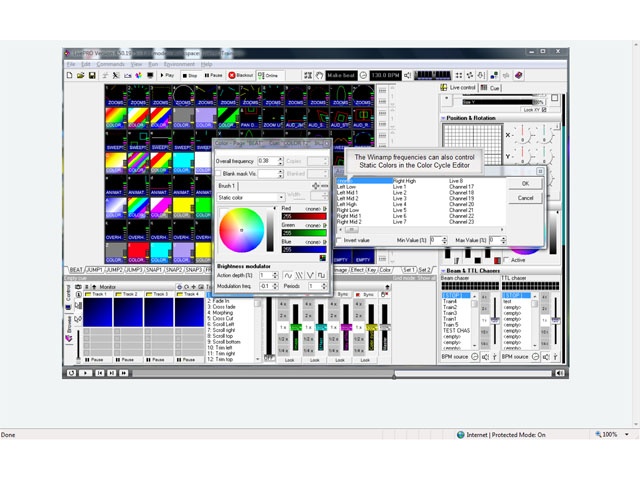 Laserdesigner Pangolin LivePro Lasershowsoftware für Flashback 3 Laserdesigner Pangolin LivePro Lasershowsoftware für Flashback 3