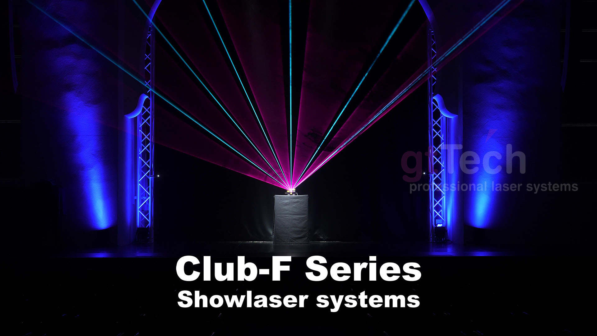 RGB Showlaser Club-F-Serie Ausgabebild