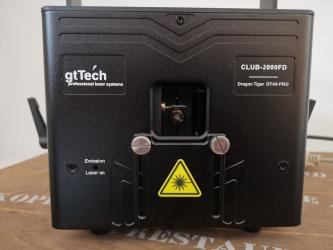 2W Club-2000FD 40k RGB ILDA Showlaser 