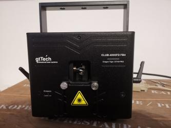4W Club-4000FD FB4 40k RGB ILDA Netzwerk Showlaser 