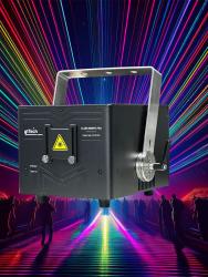 8W Club-8000FD FB4 40k RGB ILDA Netzwerk Showlaser 