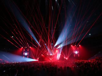 Lasershow - Greyhound - Swedish House Mafia 