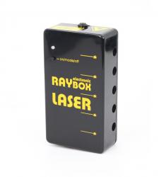 Laser Ray Box, rot, mit Netzteil 