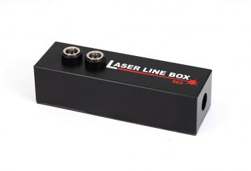 Laserline Box, rot, mit Netzteil 