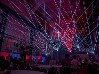 Lasershow - Hochzeitsshow - Halt mich 