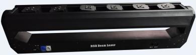 2x 12W RGB DMX Moving Laserbar 