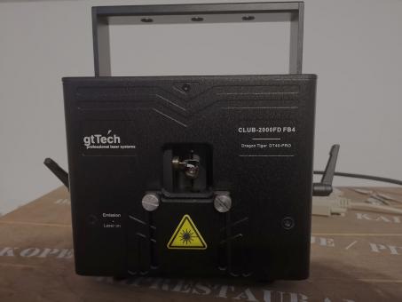 2W Club-2000FD FB4 40k RGB ILDA Netzwerk Showlaser 