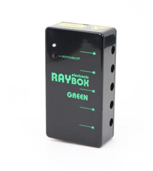 Laser Ray Box, grün, mit Netzteil 