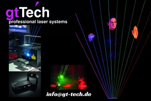 Laserharfe Controller Set (laser-harp) LH1 MK2 Rainbow 