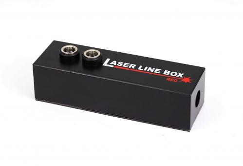 Laserline Box, rot, mit Netzteil 