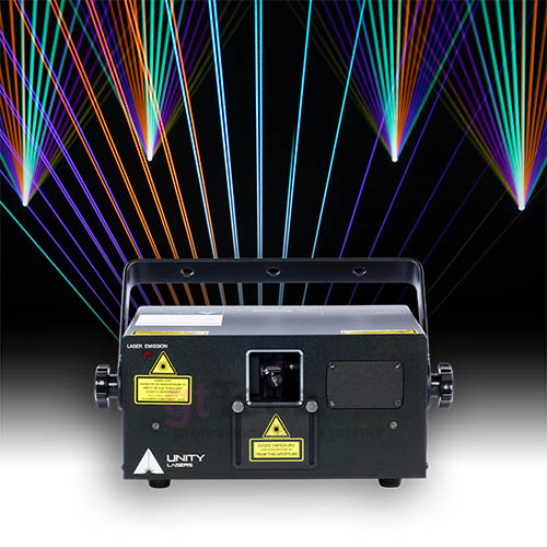 Unity Raw 5 RGB ILDA Showlaser 