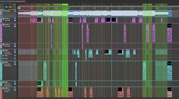 Lasershow - Elysian - Beyond the comfort zone 