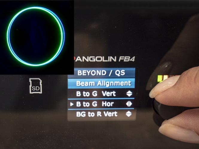 Motorisierte Spiegelhalter für Atom und Spektrum Serie 